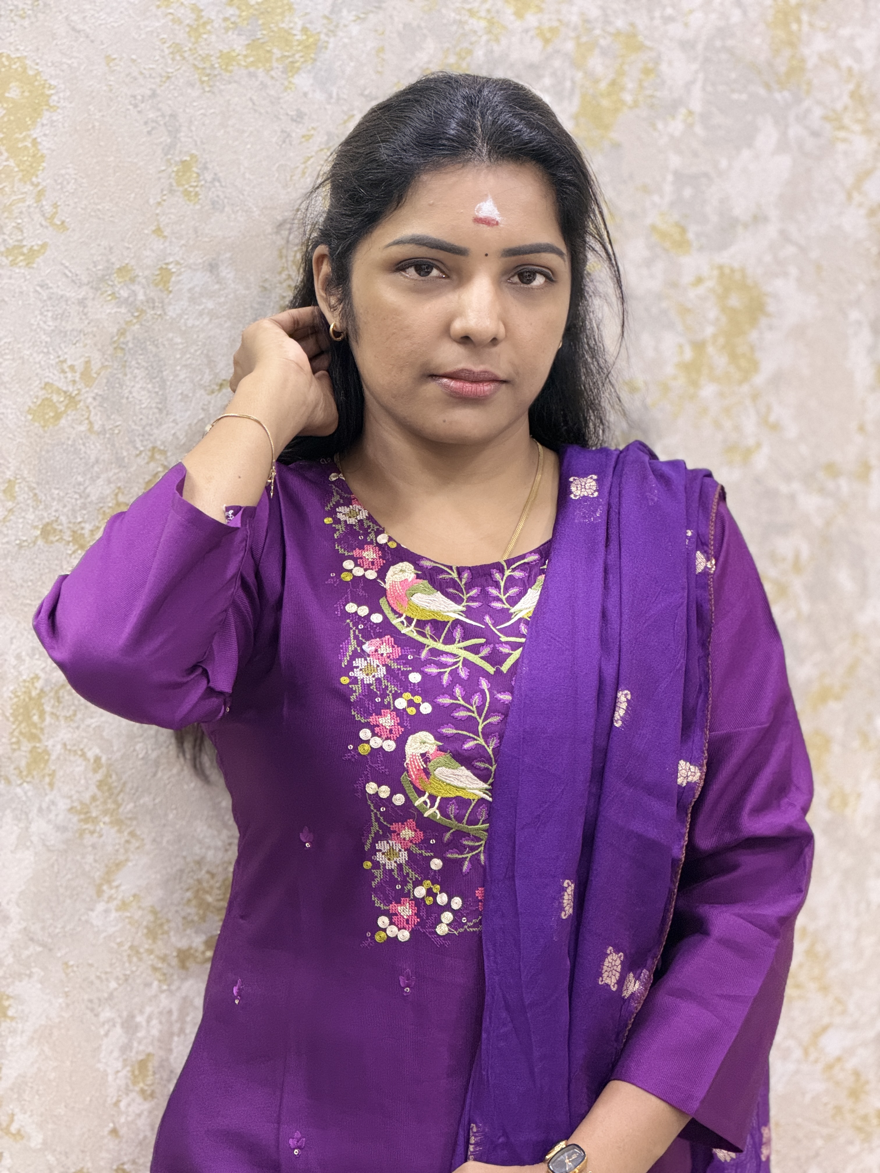 Violet kurti set