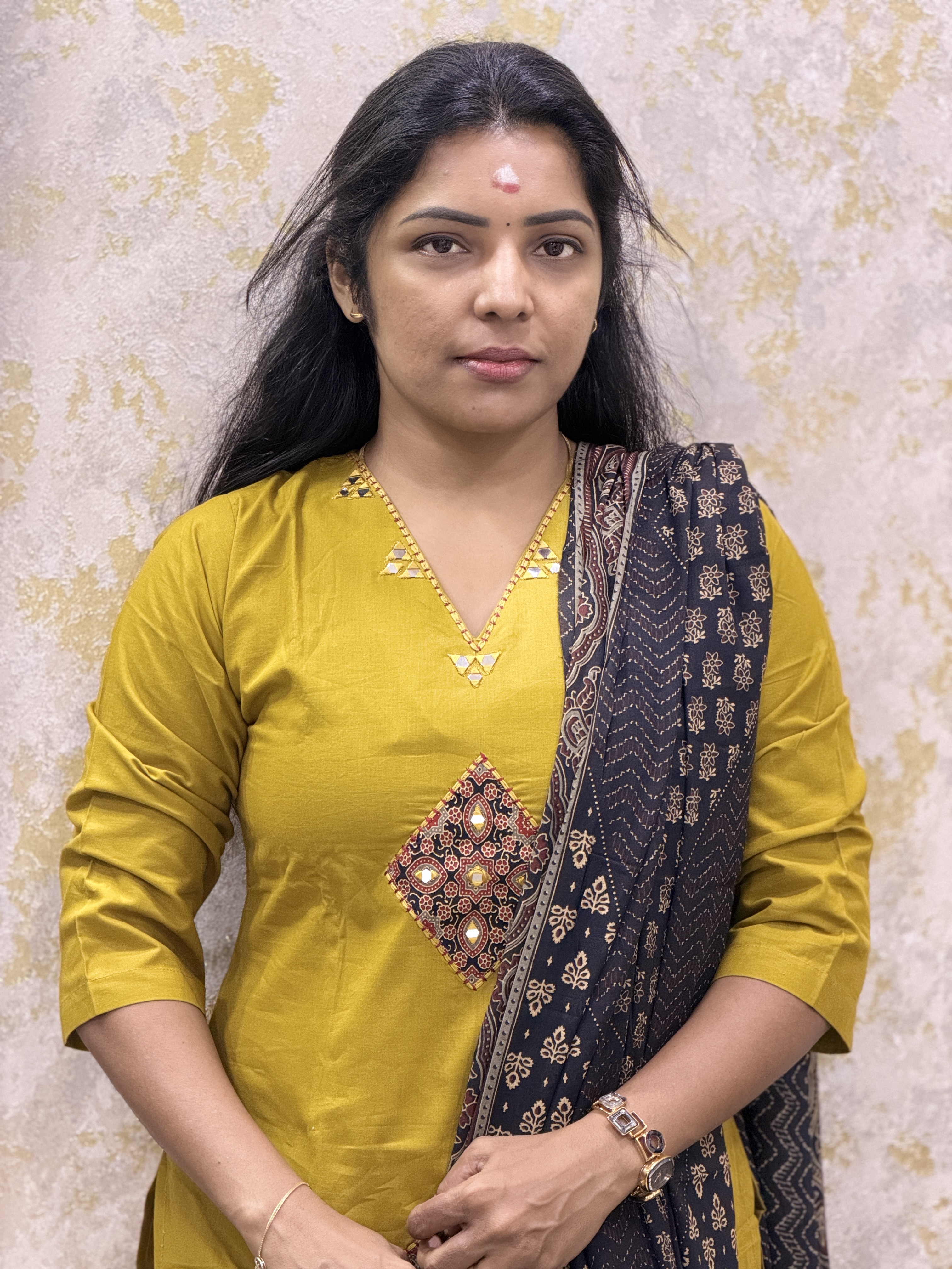 Kalamkari cotton kurti set