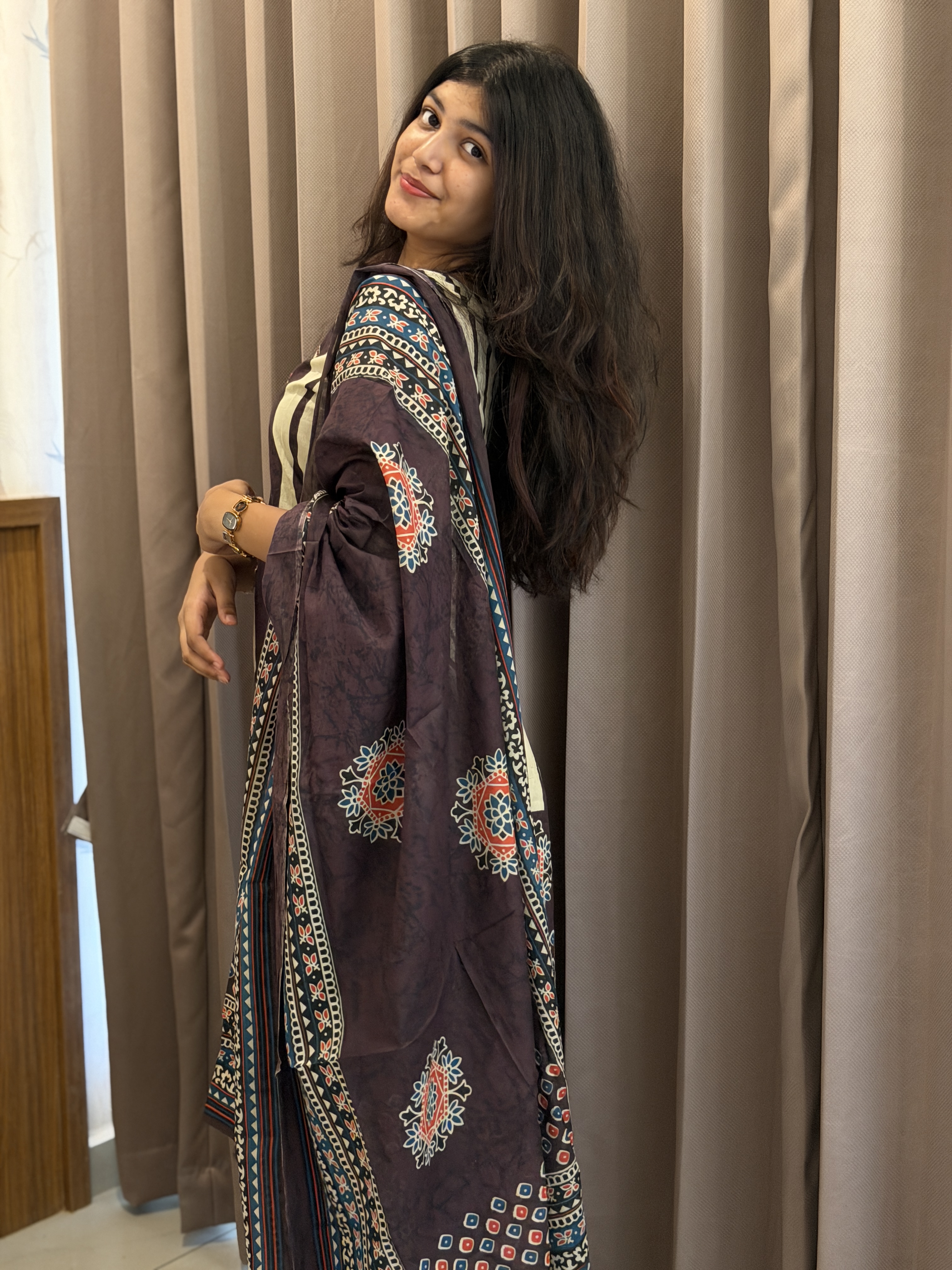 Cotton kurti set
