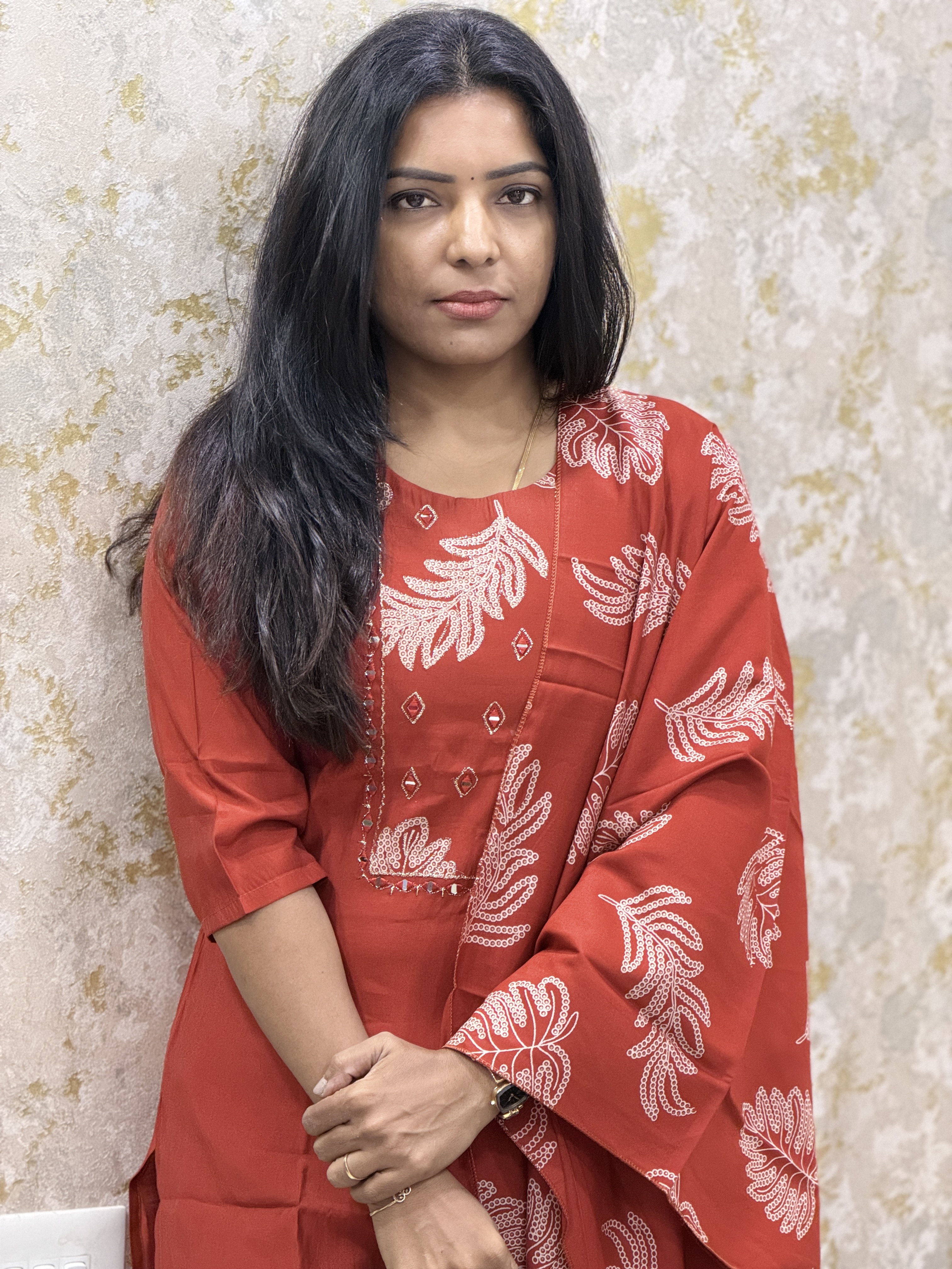 Rayon kurti set