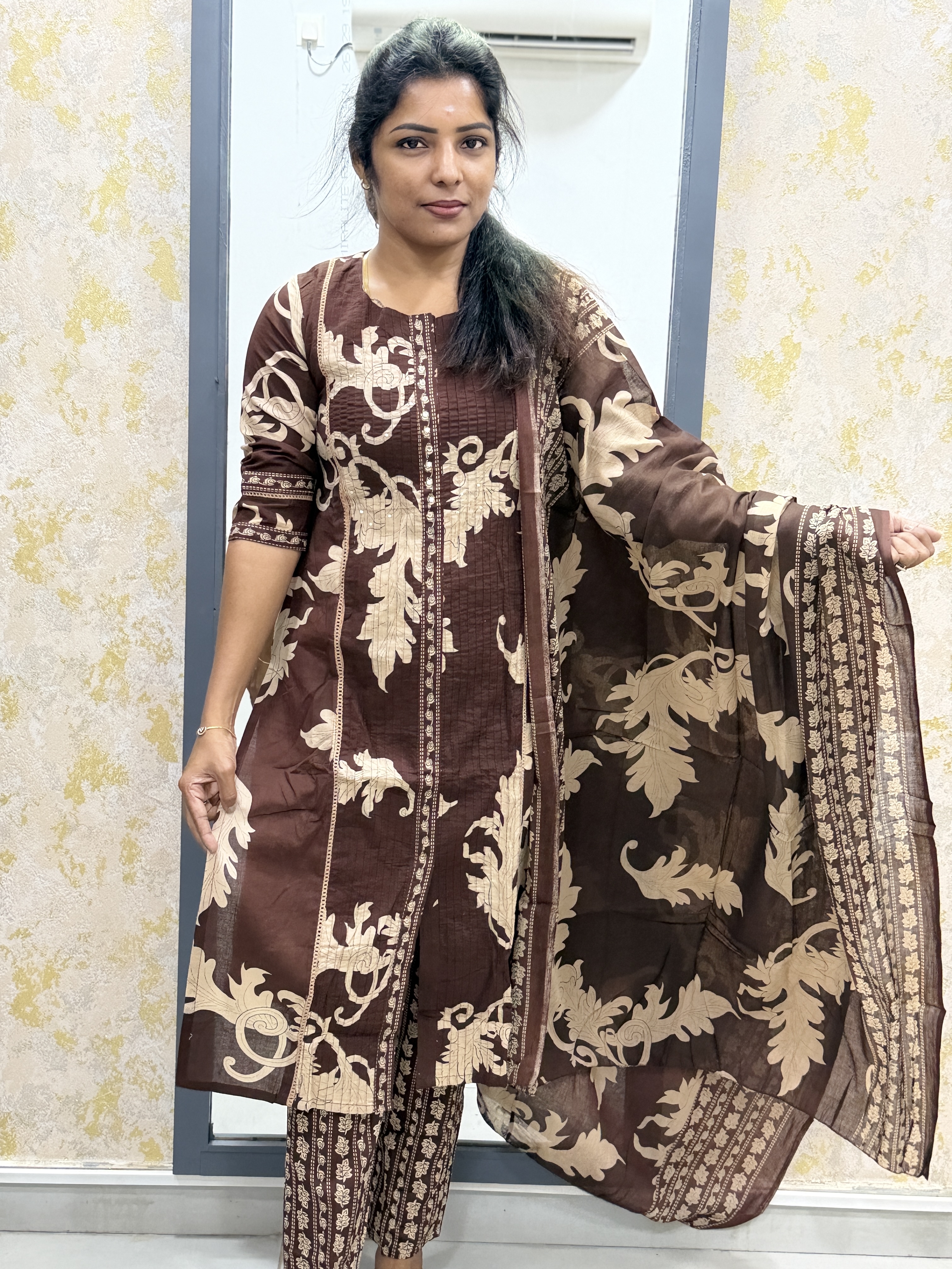 Cotton kurti set