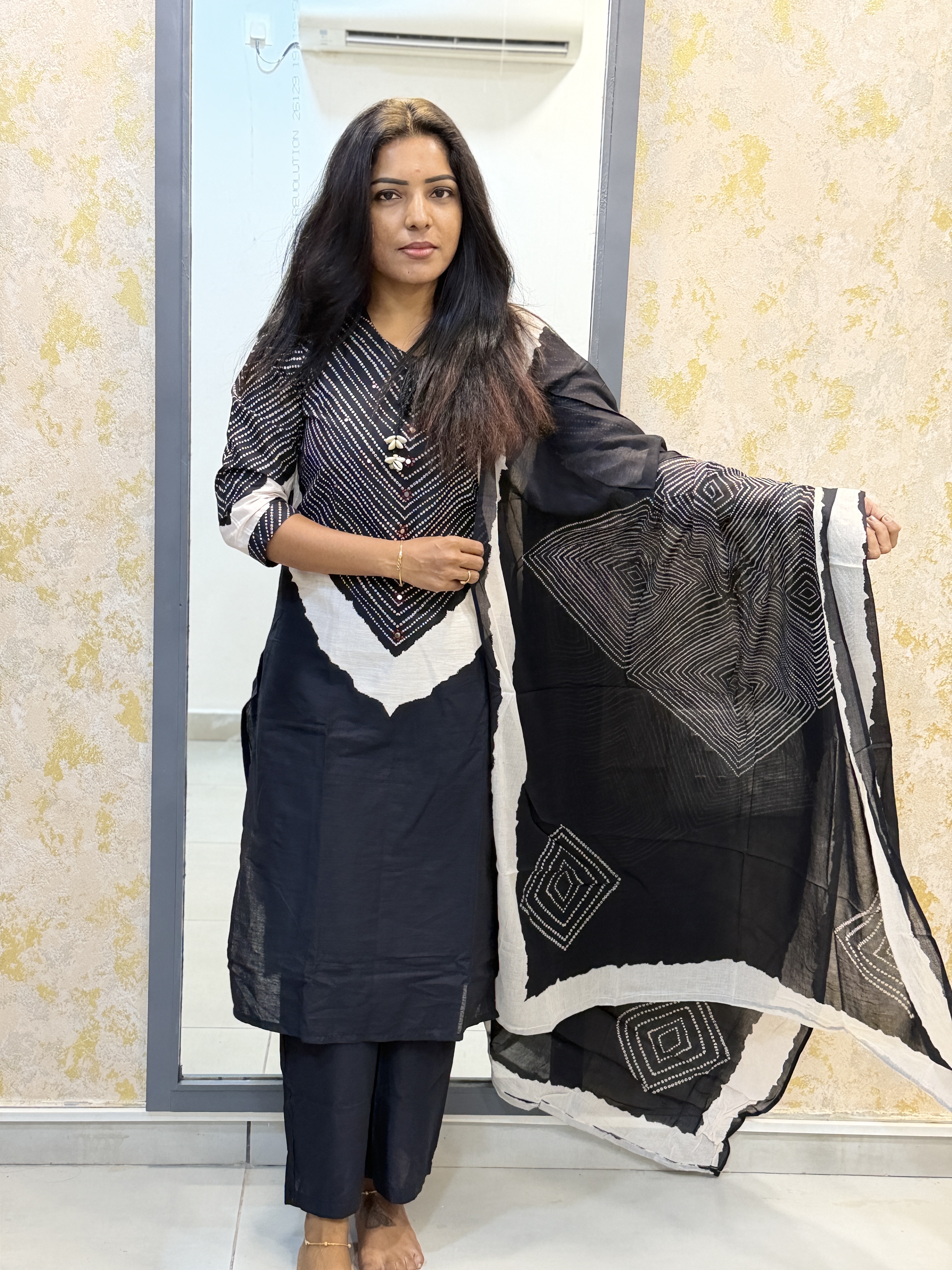 Cotton kurti set