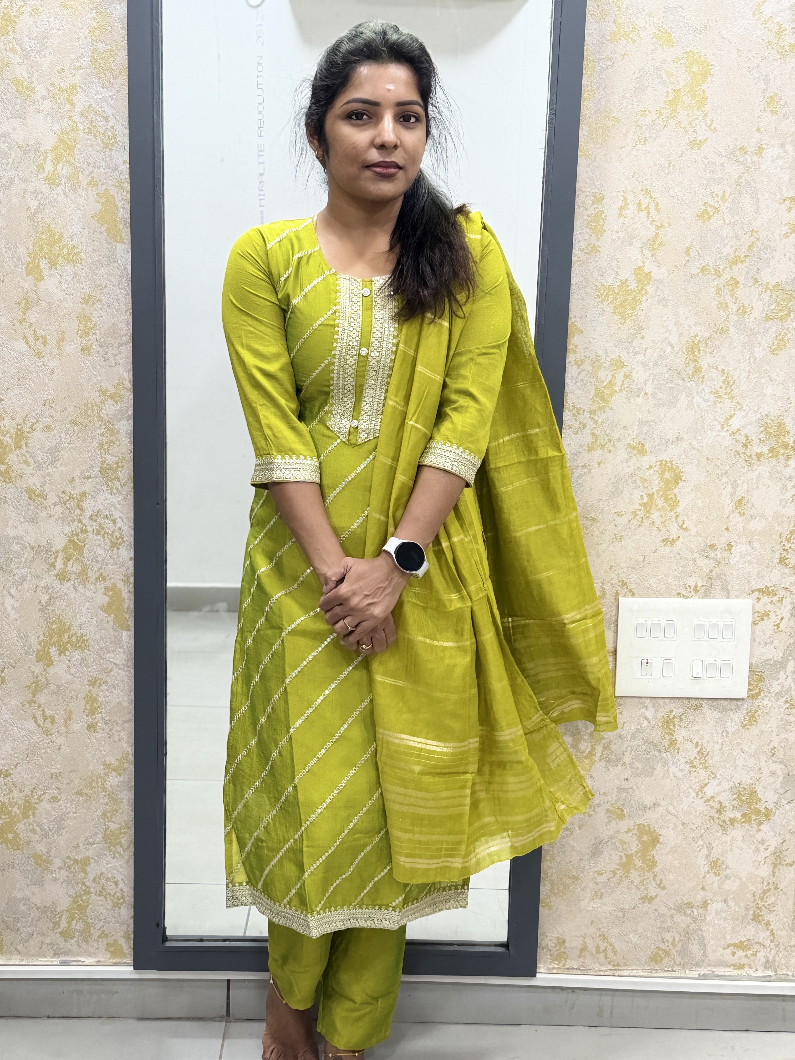 Rayon kurti set