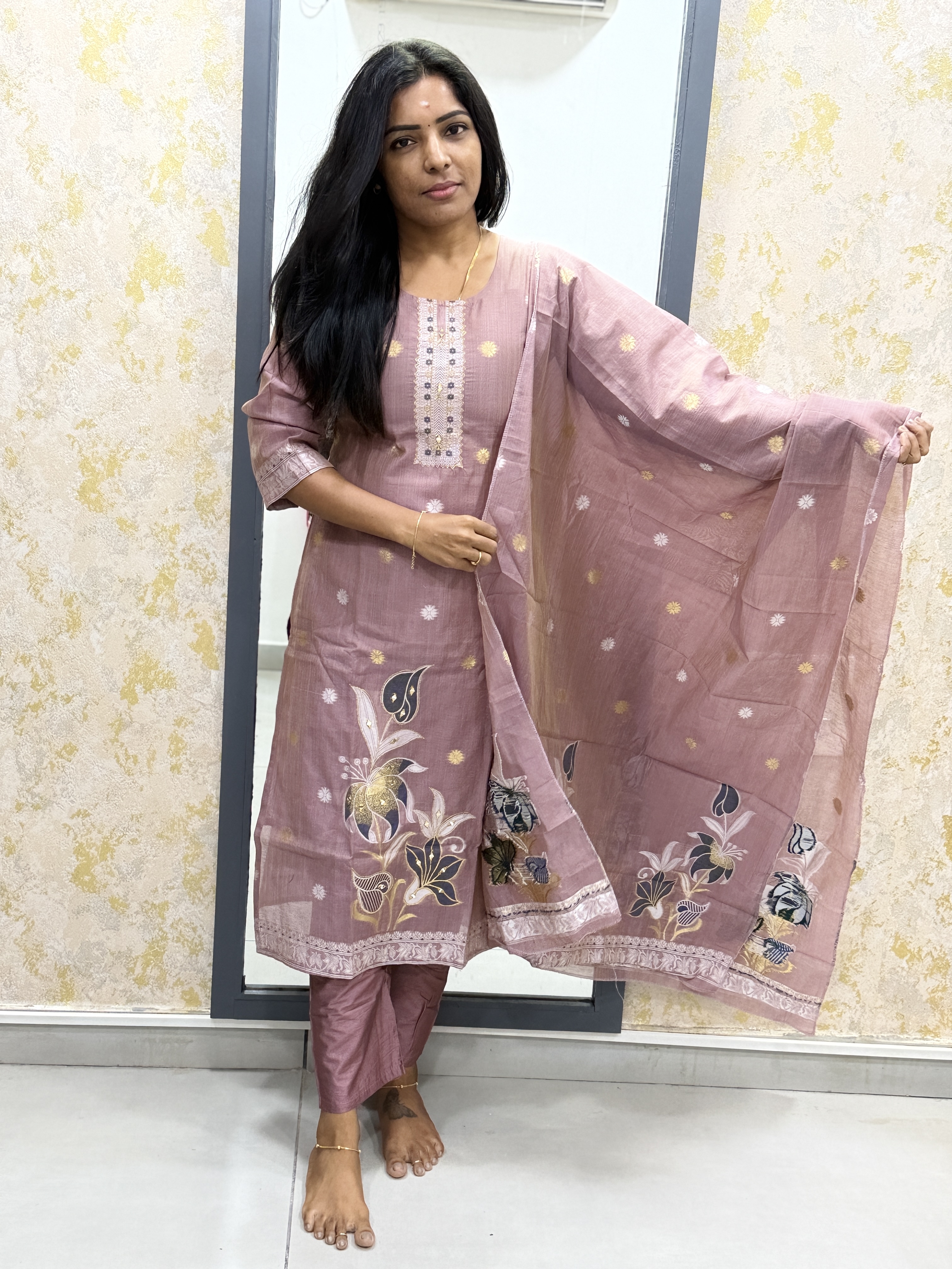 Cotton kurti set
